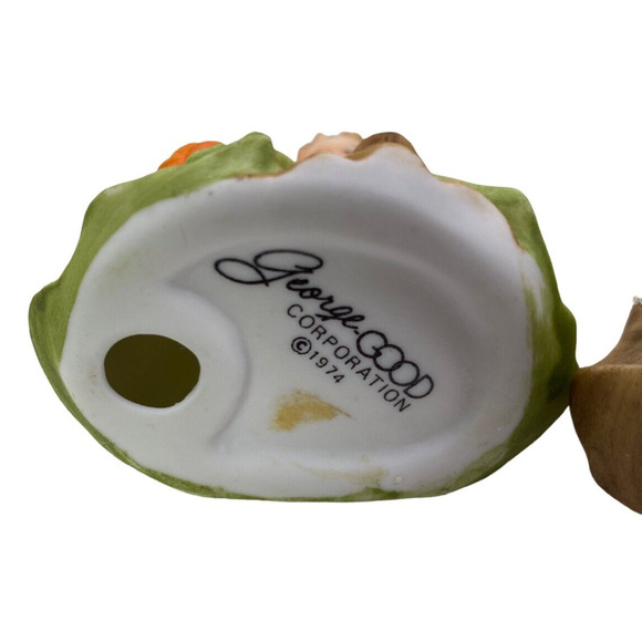 George Good  1974 Figurine Birthday Girls 4" Jan & March Collectable's - Picture 5 of 10